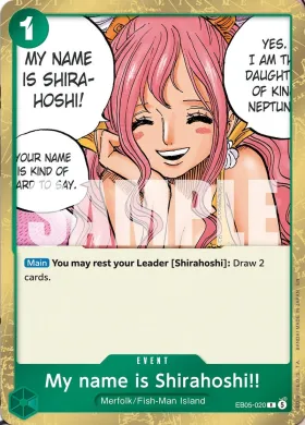 My name is Shirahoshi!! (EB05 EB05-020) EB05