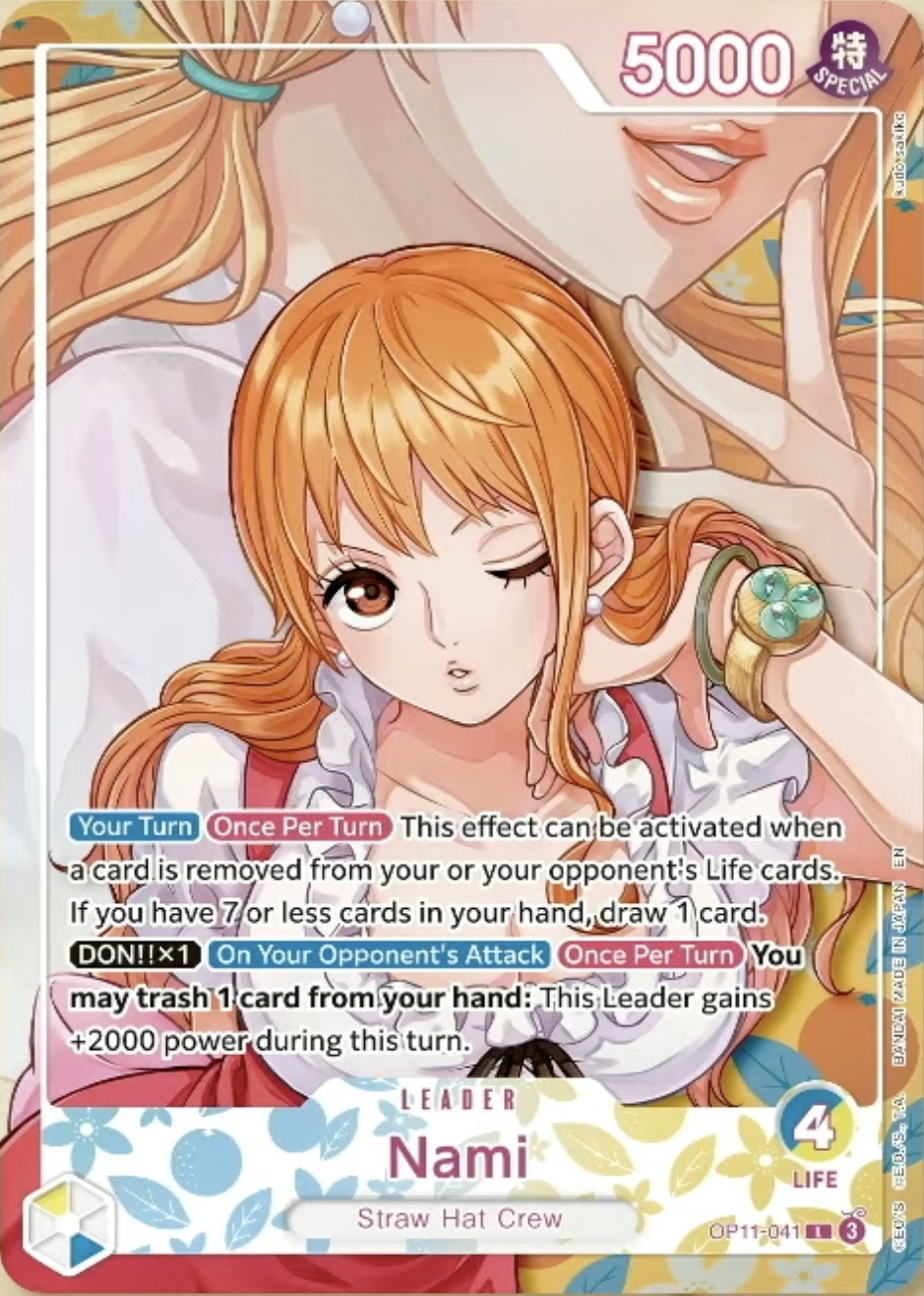 Nami OP11-041 One Piece card