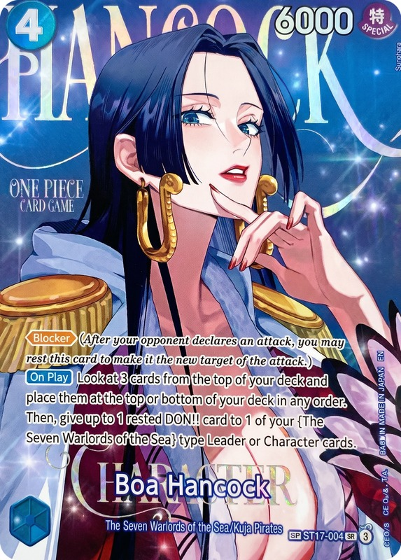 Boa Hancock ST17-004 One Piece card