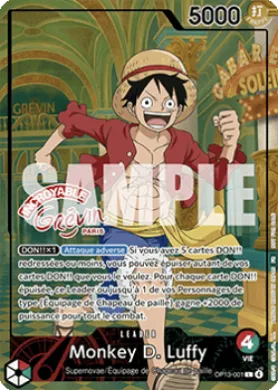 Monkey.D.Luffy (UP OP13-001) Unnumbered Promos