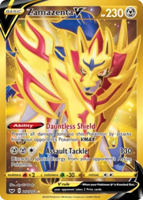 Zamazenta V (SSH 212) Sword & Shield