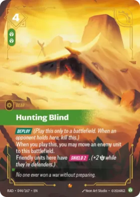 Hunting Blind (RAD RAD-044/167) Radiance