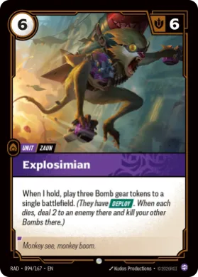 Explosimian (RAD RAD-094/167) Radiance