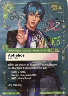 Aphelios, Exalted (RAD RAD-179*/167) Radiance