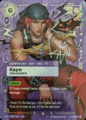 Kayn, Unleashed (RAD RAD-182*/167) Radiance