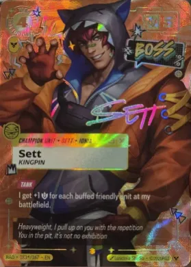 Sett, Kingpin (RAD RAD-183*/167) Radiance