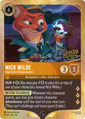 Nick Wilde (PD1 9) PD Promo Set