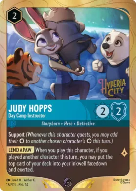 Judy Hopps (PD1 13) PD Promo Set