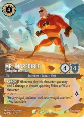 Mr. Incredible ( 15) D23 Expo 2026 Collector's Set