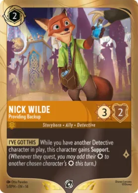 Nick Wilde (RPH 5) Ravensburger Play Hub Promos
