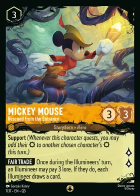 Mickey Mouse (QU3 1) Illumineer's Quest: The Great Hunny Rescue