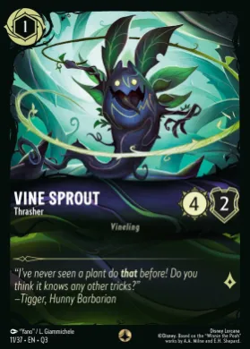 Vine Sprout (QU3 11) Illumineer's Quest: The Great Hunny Rescue