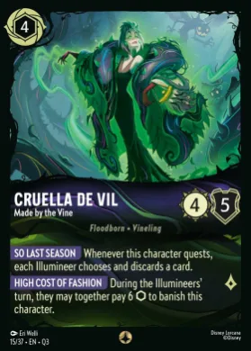 Cruella De Vil (QU3 15) Illumineer's Quest: The Great Hunny Rescue