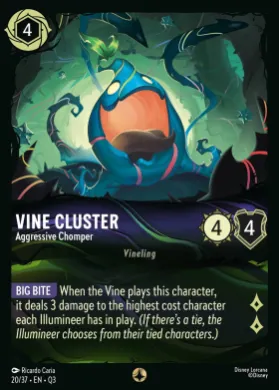 Vine Cluster (QU3 20) Illumineer's Quest: The Great Hunny Rescue