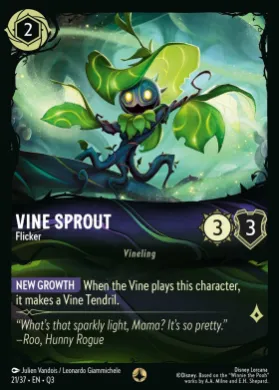 Vine Sprout (QU3 21) Illumineer's Quest: The Great Hunny Rescue