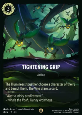 Tightening Grip (QU3 28) Illumineer's Quest: The Great Hunny Rescue