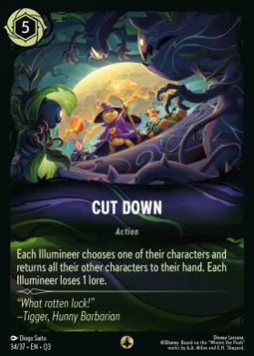 Cut Down (QU3 34) Illumineer's Quest: The Great Hunny Rescue