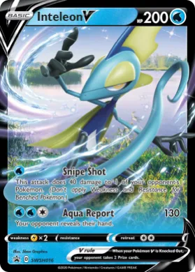 Inteleon V (PR-SW SWSH016) SWSH Black Star Promos