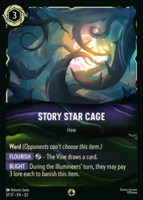 Story Star Cage (QU3 37) Illumineer's Quest: The Great Hunny Rescue