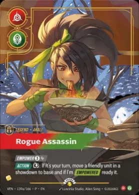 Akali, Rogue Assassin (VENX 139a) Vendetta: Promos
