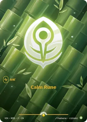 Calm Rune (VENX R02b) Vendetta: Promos