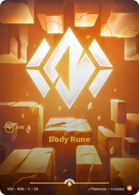 Body Rune (VENX R04b) Vendetta: Promos