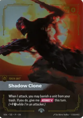 Shadow Clone // Tentacle (VENX T05/06) Vendetta: Promos