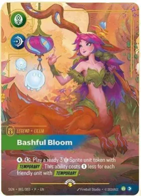 Lillia, Bashful Bloom (SGN 001) Secret Garden Bundle