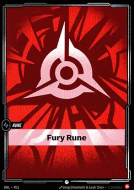 Fury Rune ( UNL-R01) Unleashed