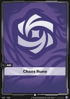 Chaos Rune ( UNL-R05) Unleashed