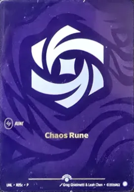 Chaos Rune (UNLX R05C) Unleashed: Promos