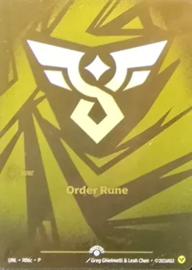Order Rune (UNLX R06C) Unleashed: Promos