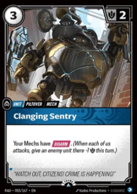 Clanging Sentry (RADX 0545) Radiance: Promos