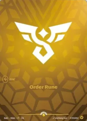 Order Rune (RADX R06b) Radiance: Promos