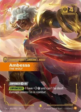 Ambessa, The Wolf (T1X S001) T1 2025 Worlds Champion Collection