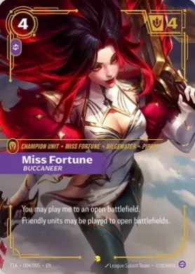 Miss Fortune, Buccaneer (T1X S004) T1 2025 Worlds Champion Collection