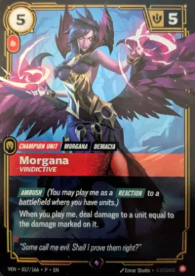 Morgana, Vindictive (VENX 017) Vendetta: Promos