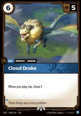 Cloud Drake (VENX 048) Vendetta: Promos