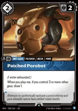 Patched Porobot (VENX 058) Vendetta: Promos