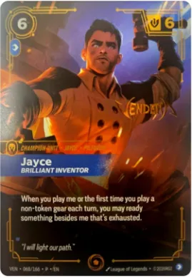 Jayce, Brilliant Inventor (VENX 068) Vendetta: Promos