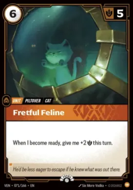 Fretful Feline (VENX 071) Vendetta: Promos