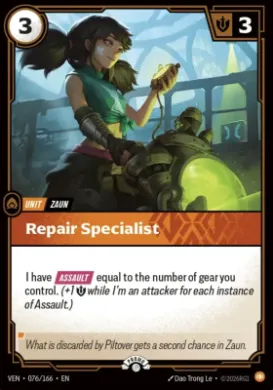 Repair Specialist (VENX 076) Vendetta: Promos