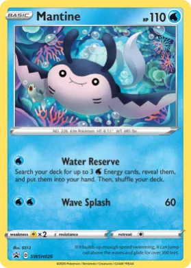 Mantine (PR-SW SWSH026) SWSH Black Star Promos