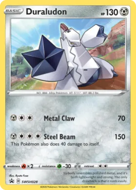 Duraludon (PR-SW SWSH028) SWSH Black Star Promos