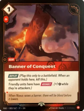 Banner of Conquest (RADX 002) Radiance: Promos