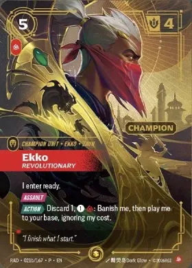 Ekko, Revolutionary (RADX 021b) Radiance: Promos