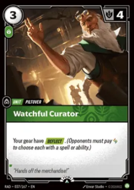 Watchful Curator (RADX 037) Radiance: Promos