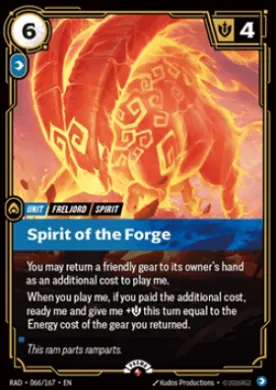 Spirit of the Forge (RADX 066) Radiance: Promos