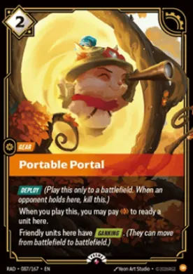 Portable Portal (RADX 087) Radiance: Promos
