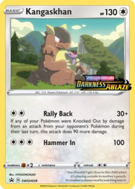Kangaskhan (PR-SW SWSH038) SWSH Black Star Promos